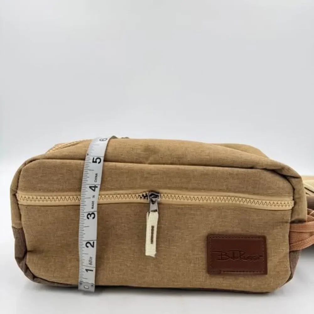 New with tag Bella Rosso 2-Piece Travel Pouch Set